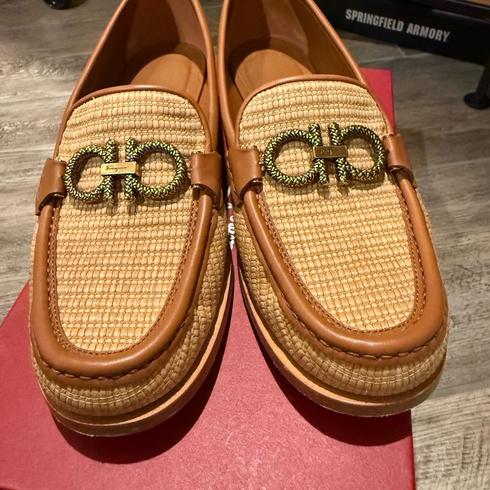 Salvatore Ferragamo Beechwood Loafers